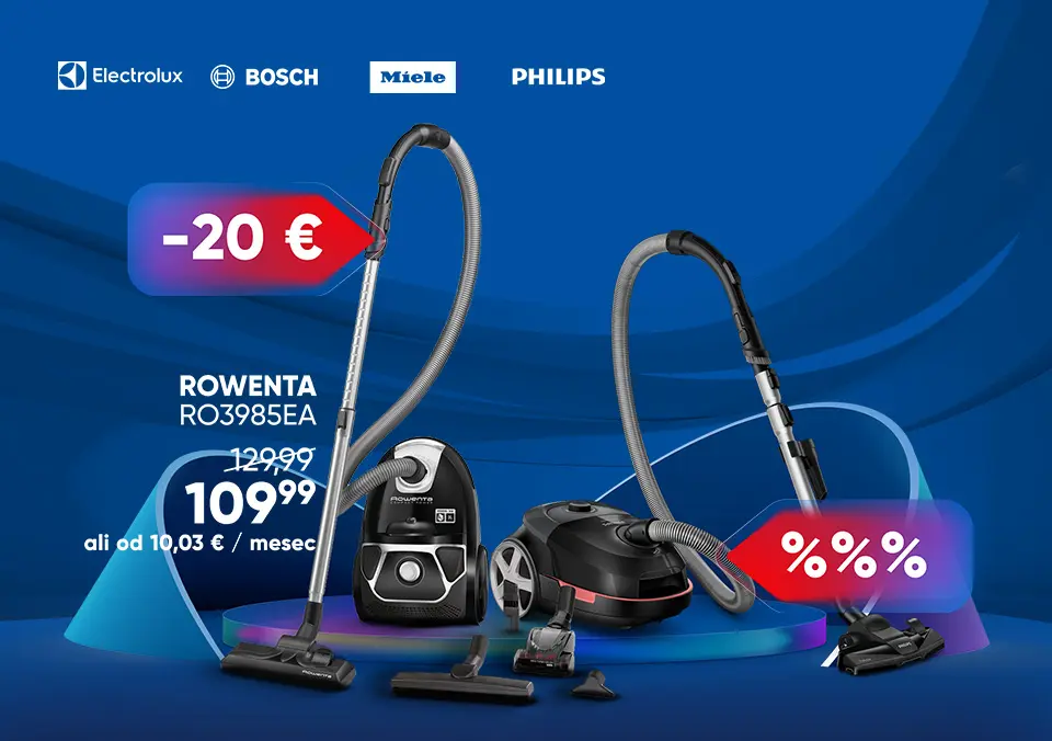 Izjemne ponudbe klasičnih sesalnikov