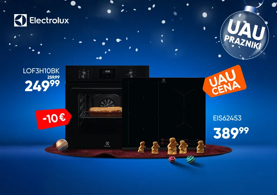 Electrolux bela tehnika po prazničnih cenah!