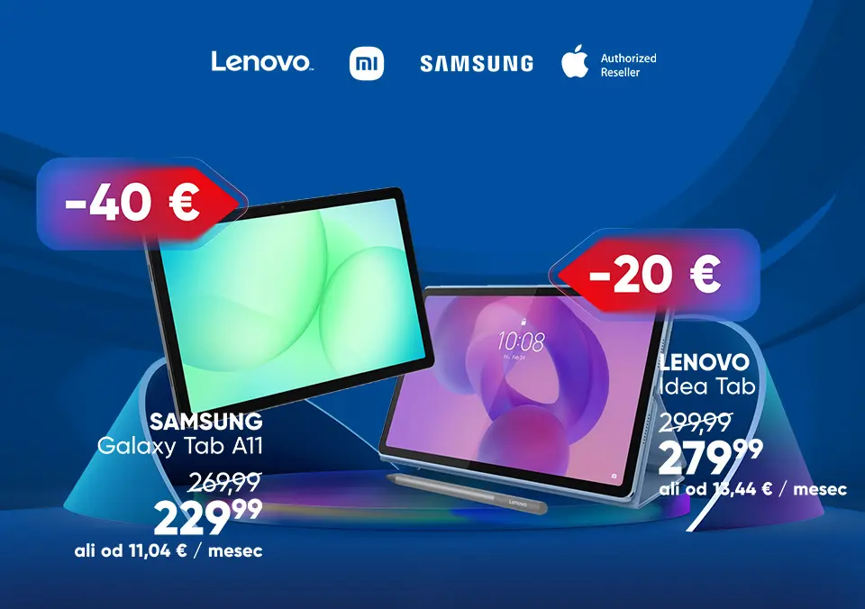 Velika izbira tablic po nizkih cenah