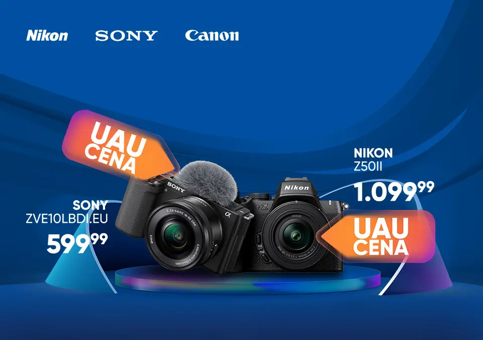 Najboljše cene fotoaparatov vseh vrst