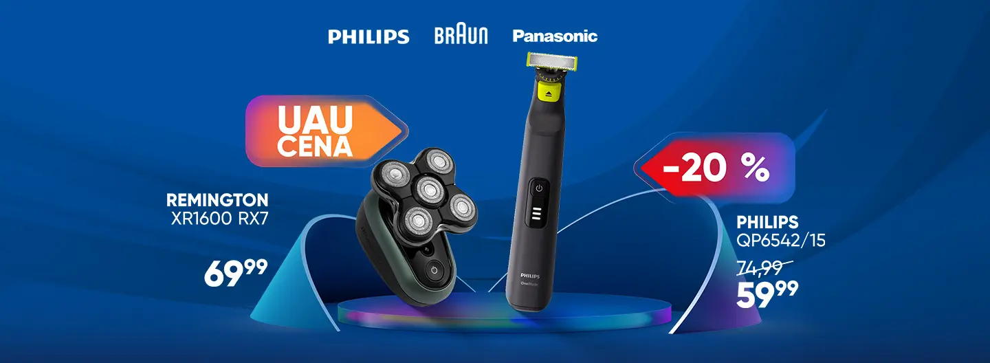 Velika ponudba brivnikov in urejevalnikov