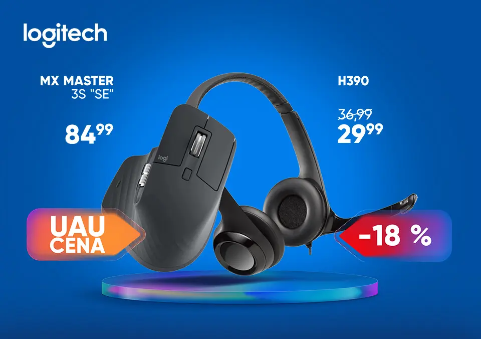 Logitech oprema za brezhibno izkušnjo!