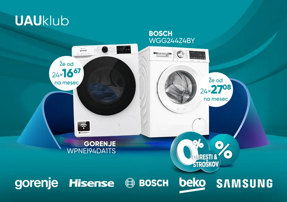 Bela tehnika nad 399 € po razrezani ceni!