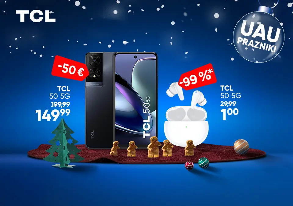 Ujemi UAU TCL akcijo!