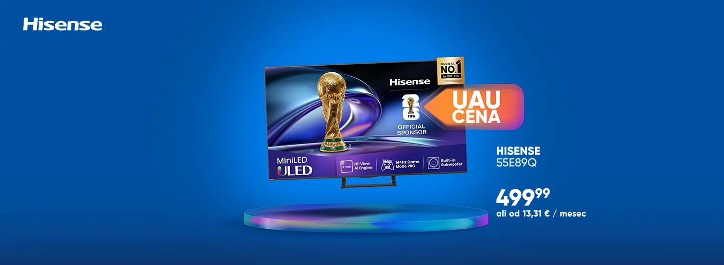 Hisense TV po vrhunskih cenah!
