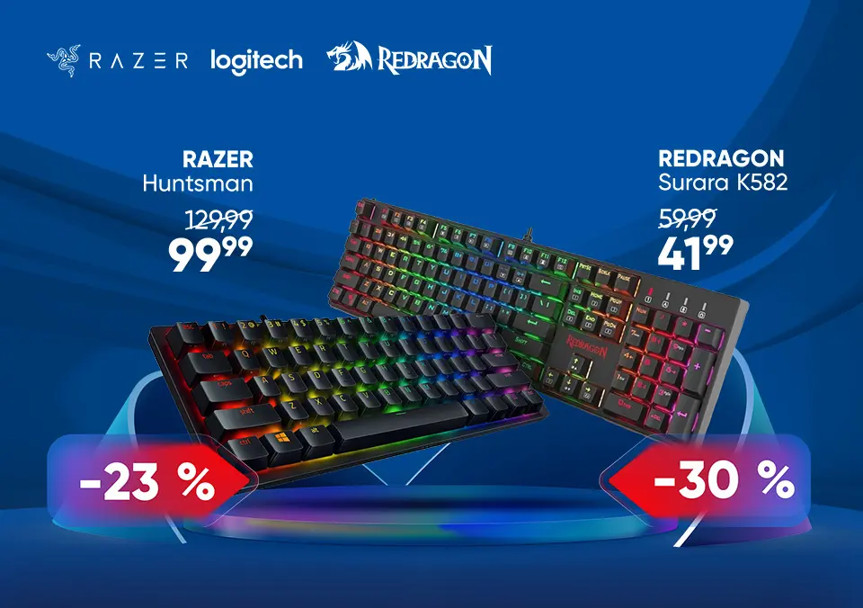 Vrhunske tipkovnice in kompleti!