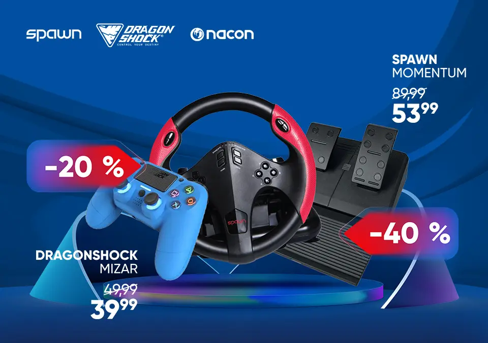 Akcijska ponudba gaming dodatkov!