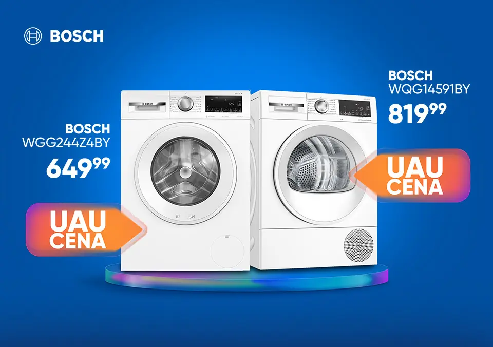 Bela tehnika Bosch za vsak dom!