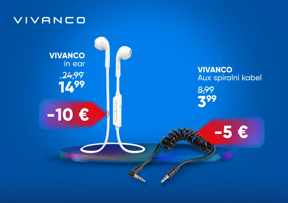 Izbiraj med VIVANCO izdelki