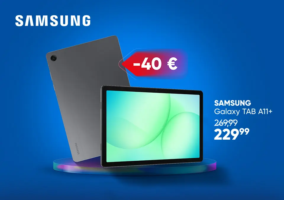 Izberi Galaxy Tab A11+ in prihrani!