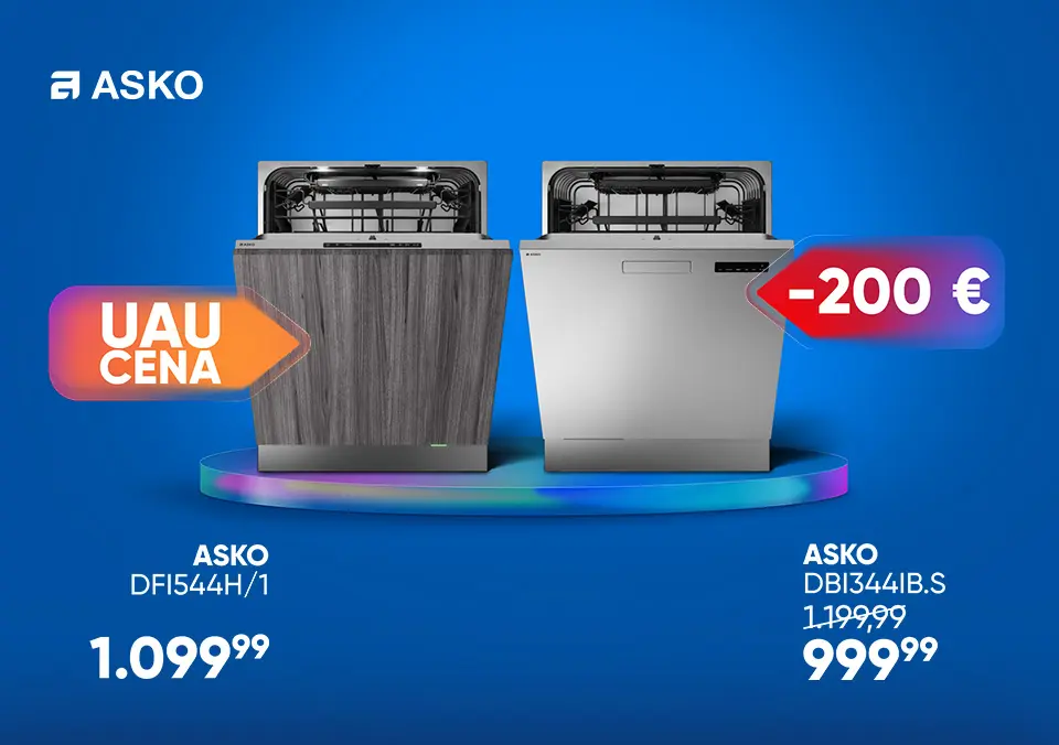 Asko bela tehnika po izjemnih cenah!