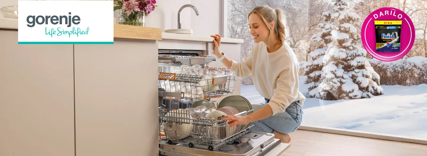 Registriraj novi pomivalni stroj Gorenje