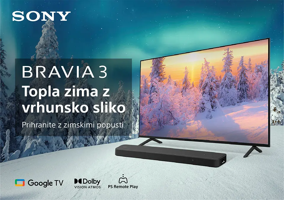 Topla zima z vrhunsko sliko