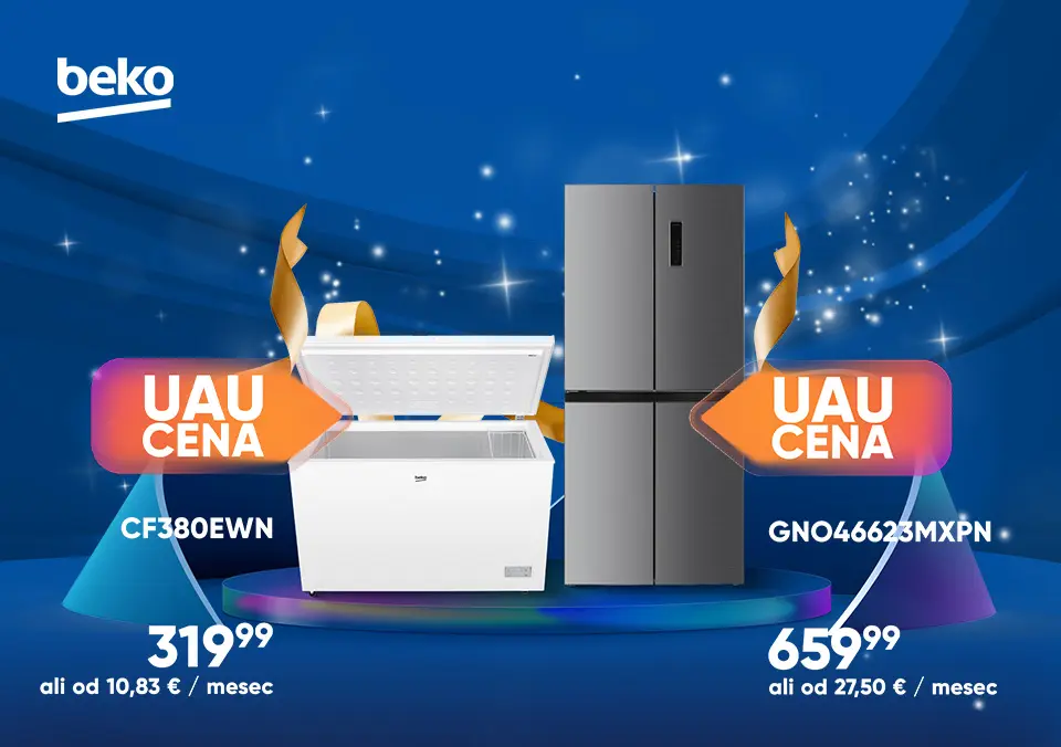 Izberi Beko belo tehniko za UAU leto!