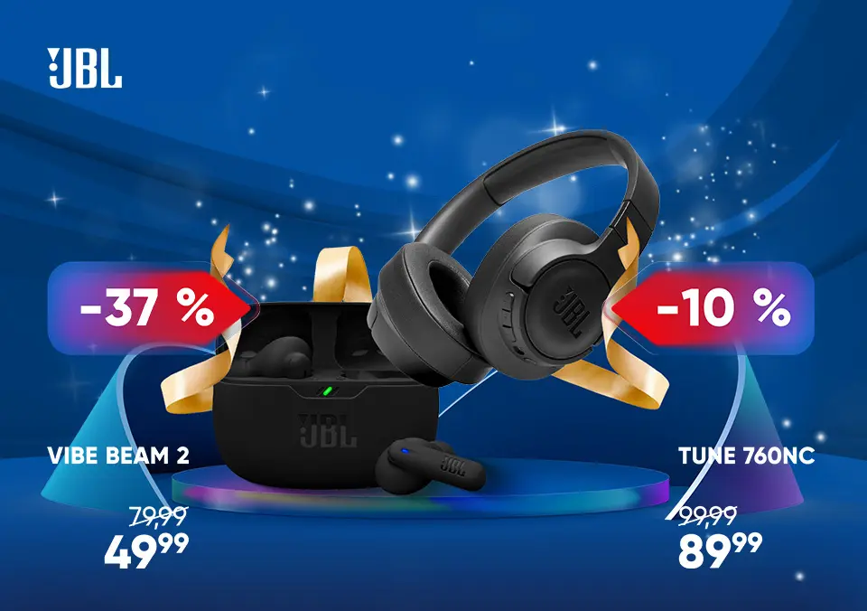 Izberi JBL avdio za UAU leto