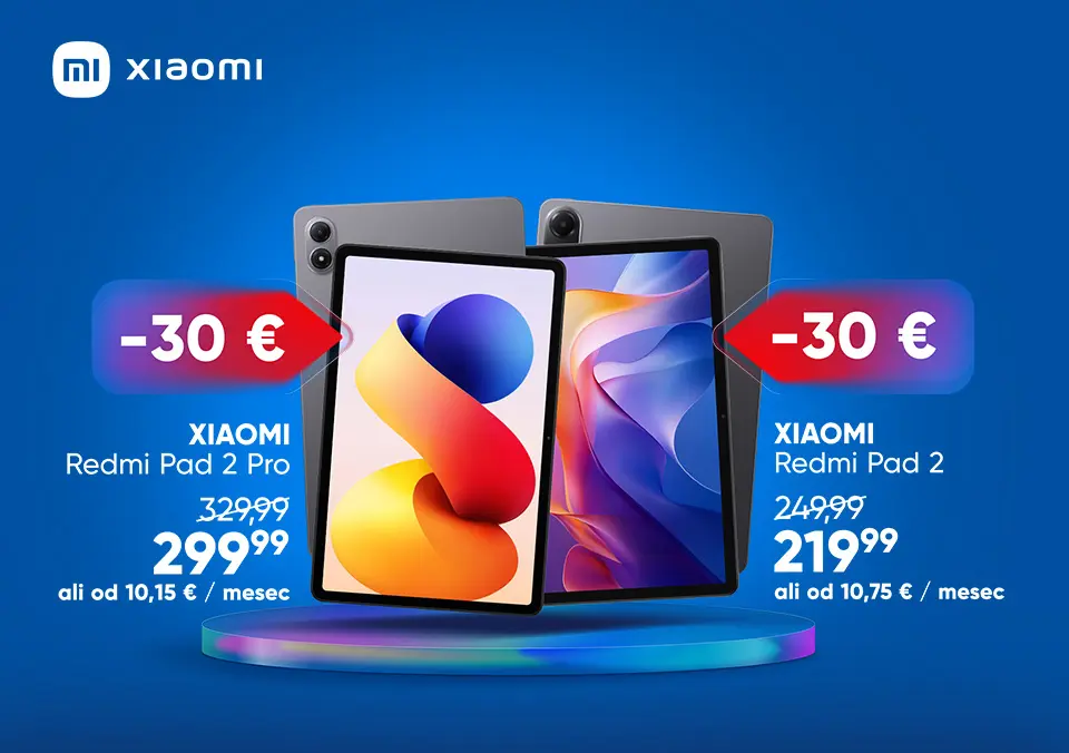 Akcijske cene Xiaomi tablic!