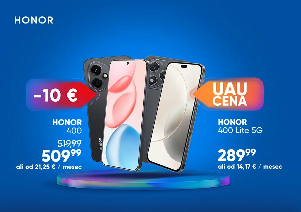 Akcijske cene Honor telefonov!