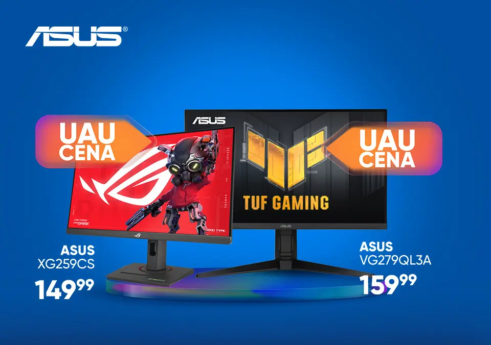 ASUS monitorji za delo in igro!