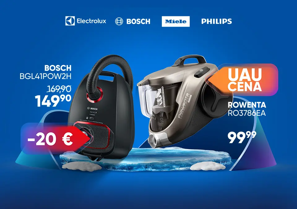 Velika ponudba klasičnih sesalnikov