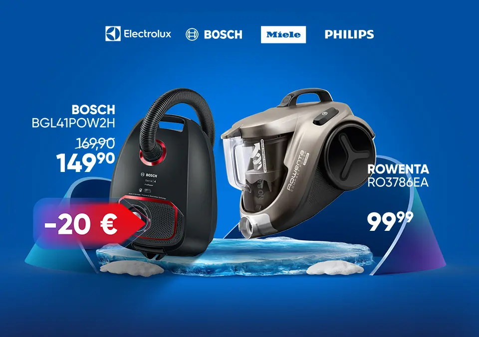 Velika ponudba klasičnih sesalnikov