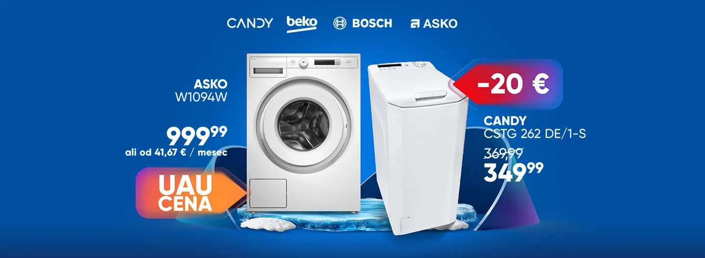 Zanesljivo pranje za vsakodnevne zmage