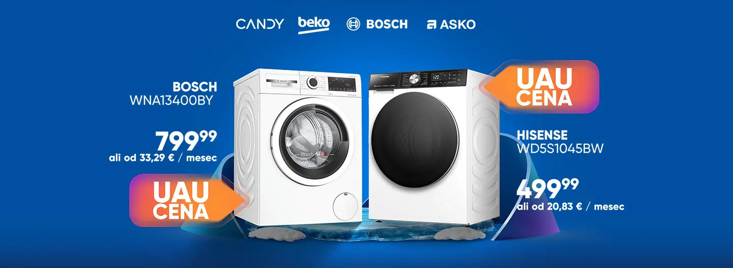 Pralno-sušilni stroji za zmagovalni tempo