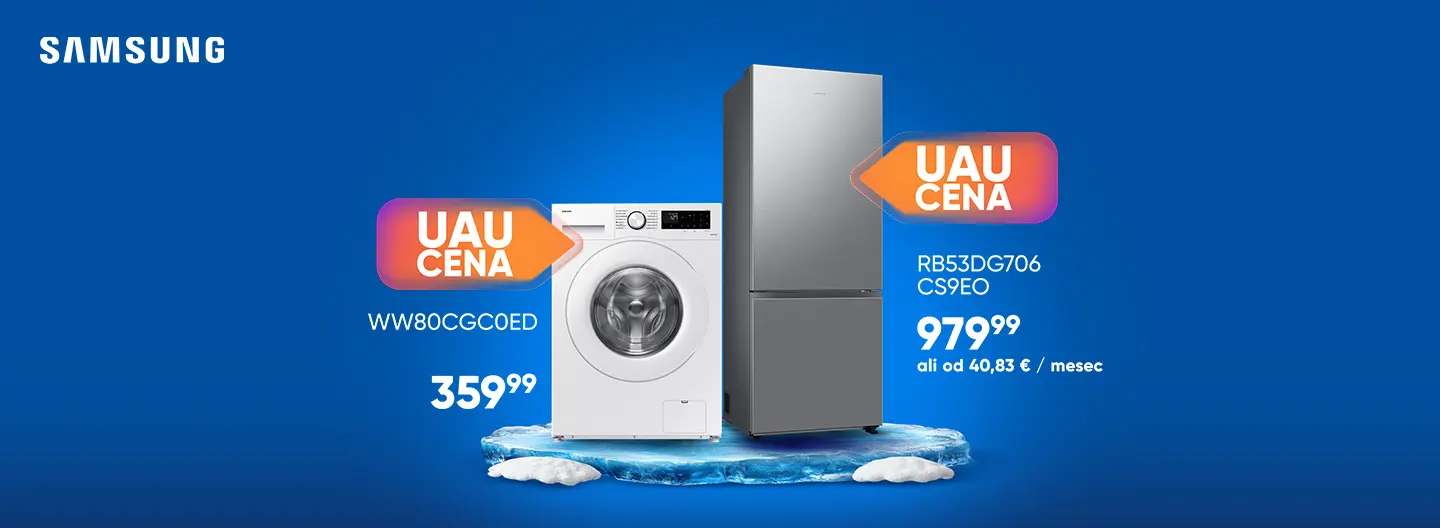 Samsung bela tehnika po hudih cenah!