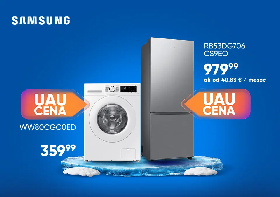 Samsung bela tehnika po hudih cenah!