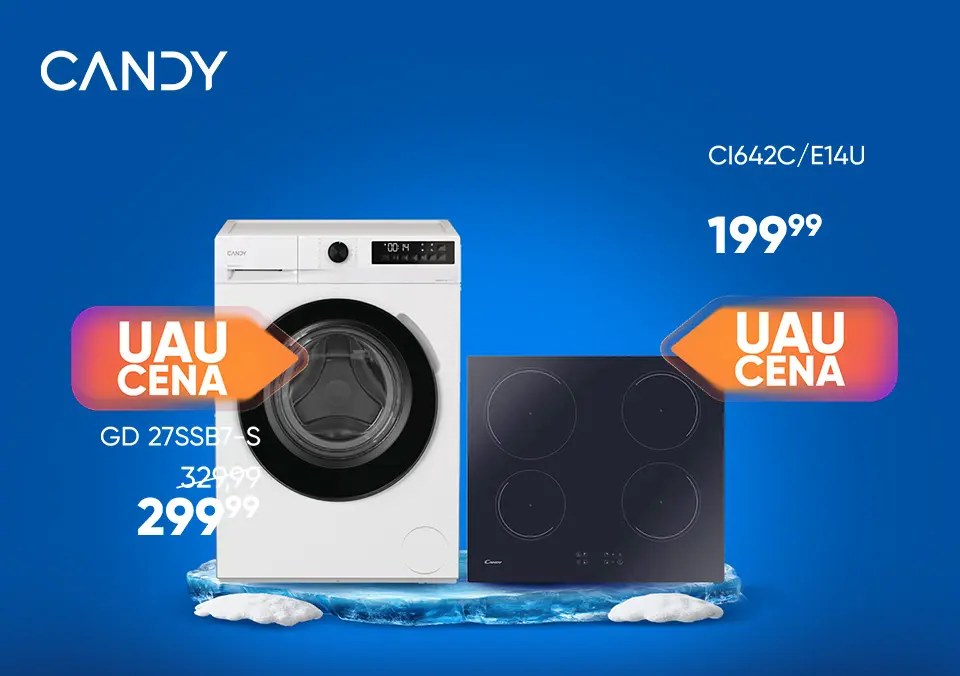 Izjemna bela tehnika Candy.