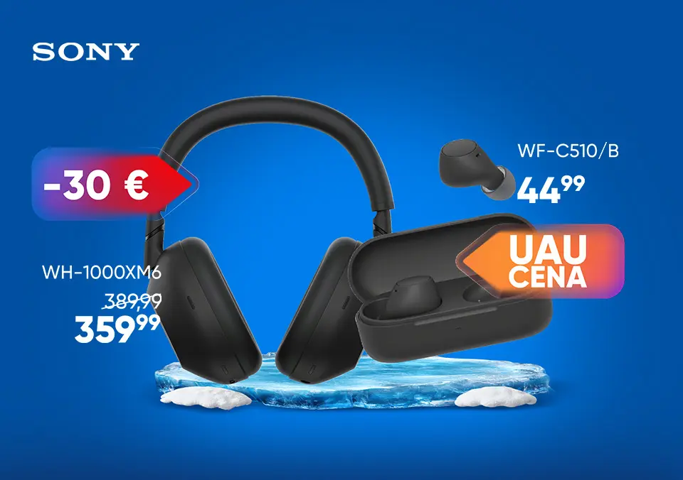 Sony slušalke po UAU cenah
