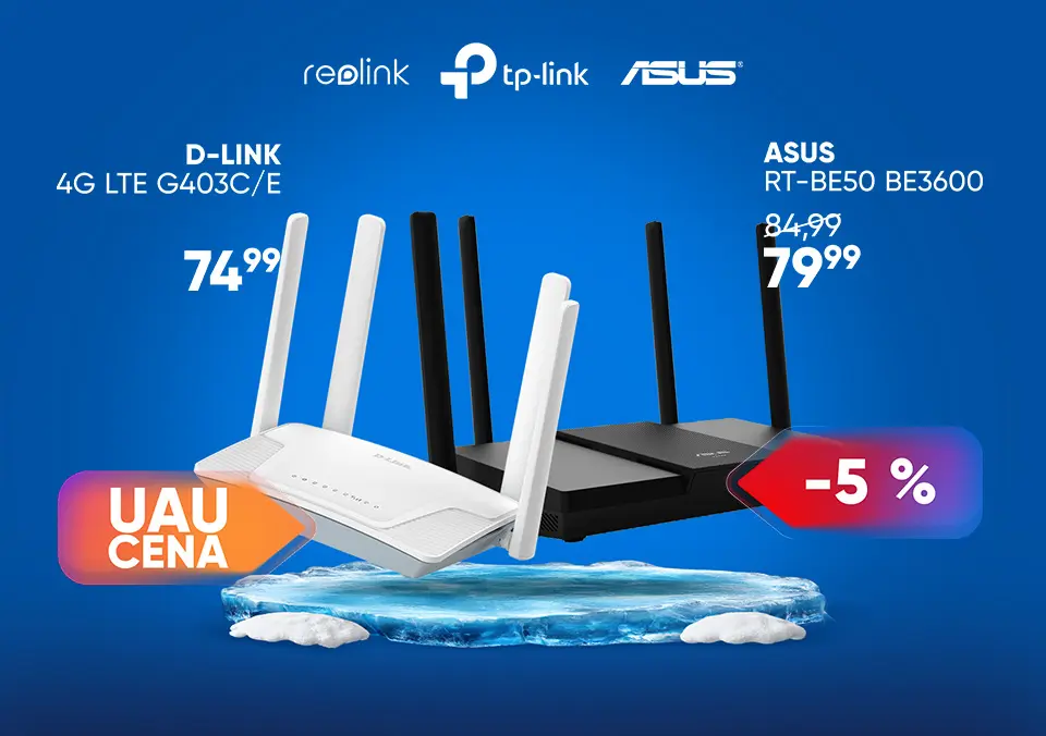 Ugodna omrežna oprema in pametne kamere