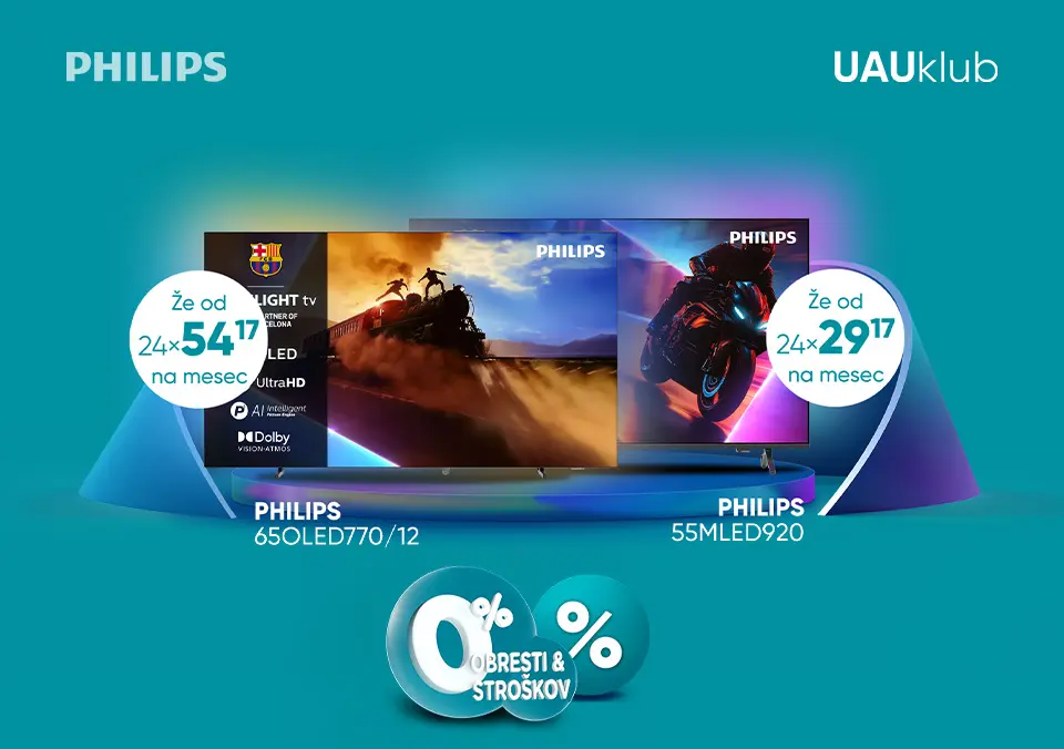 Občutite barve Ambilight in enostavno razrežite ceno!