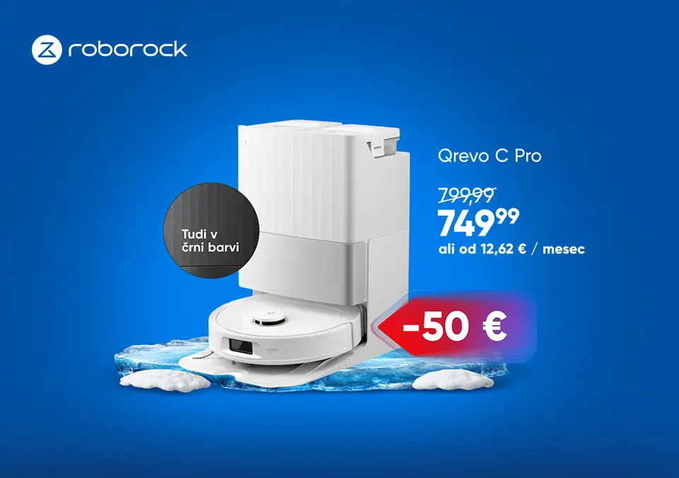 Robotski sesalnik za brezhiben dom!
