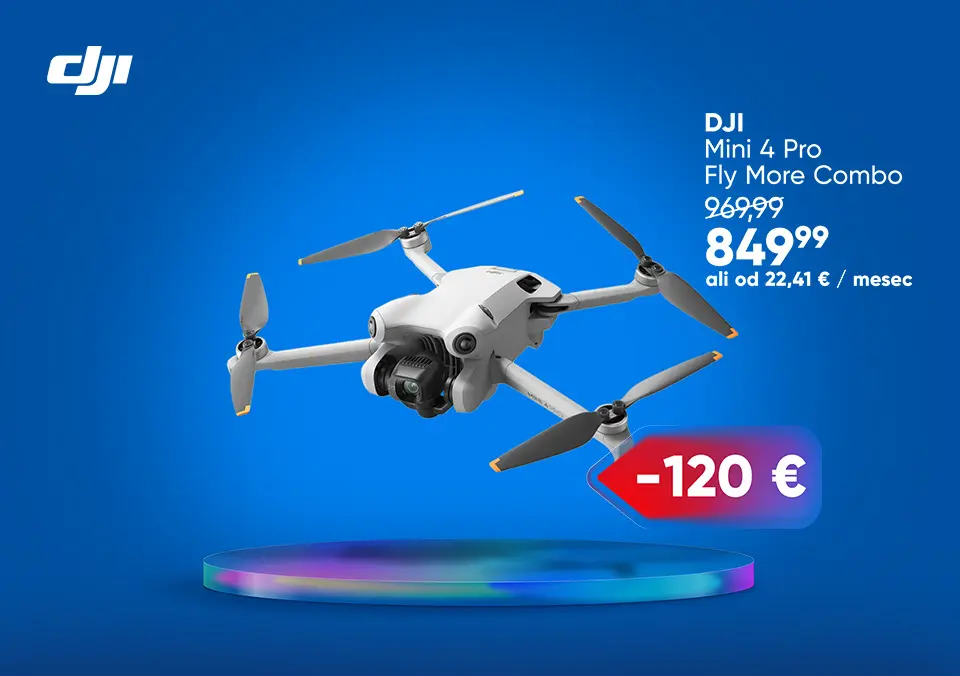 DJI droni po akcijskih cenah!