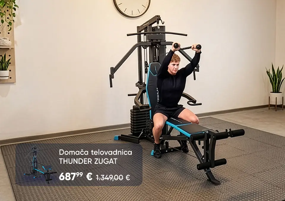 Velika akcija fitnes postaj in klopi!