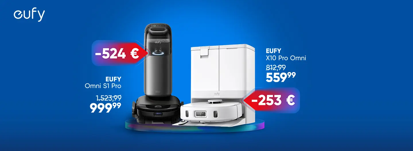 Spoznaj Eufy robotske sesalnike v akciji!