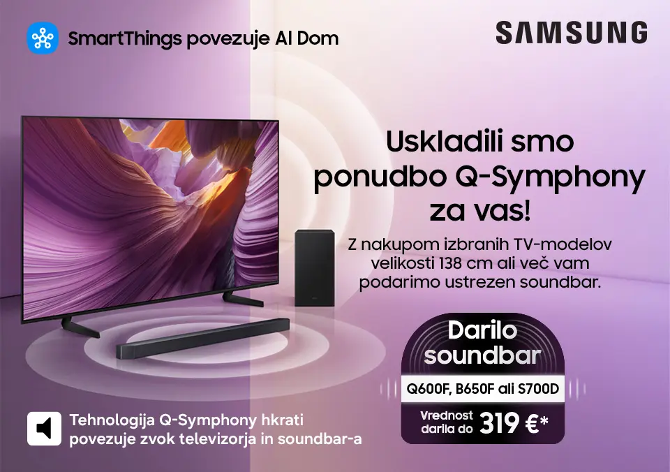 Uskladili smo ponudbo Q-Symphony za vas