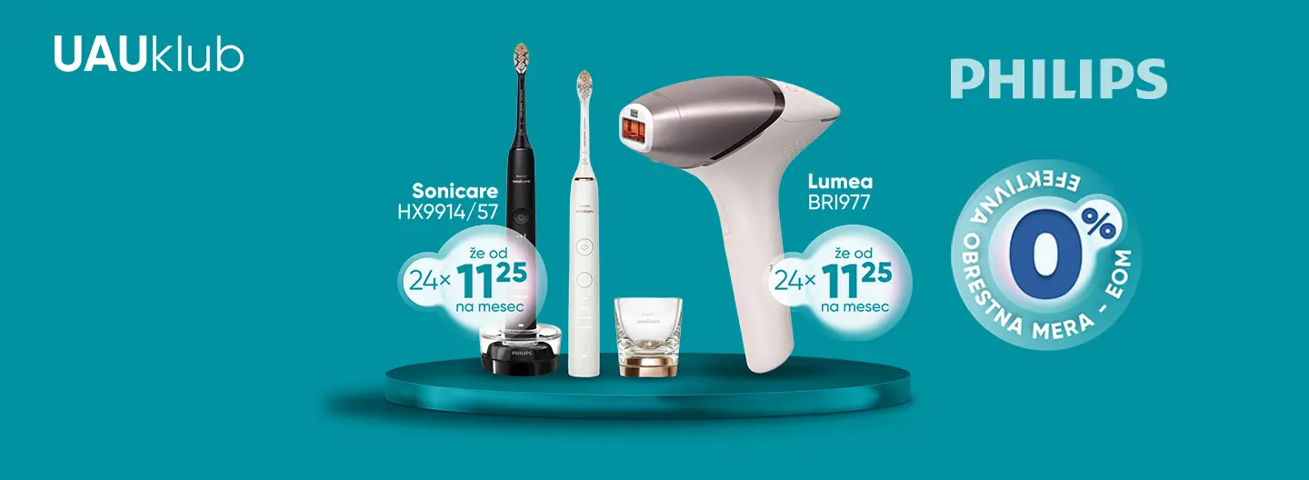 Razreži ceno Philips naprav za osebno nego!