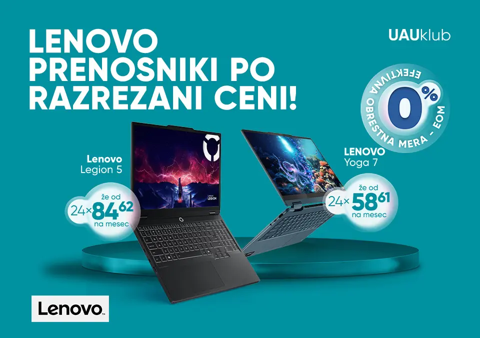 Lenovo prenosniki po razrezani ceni!