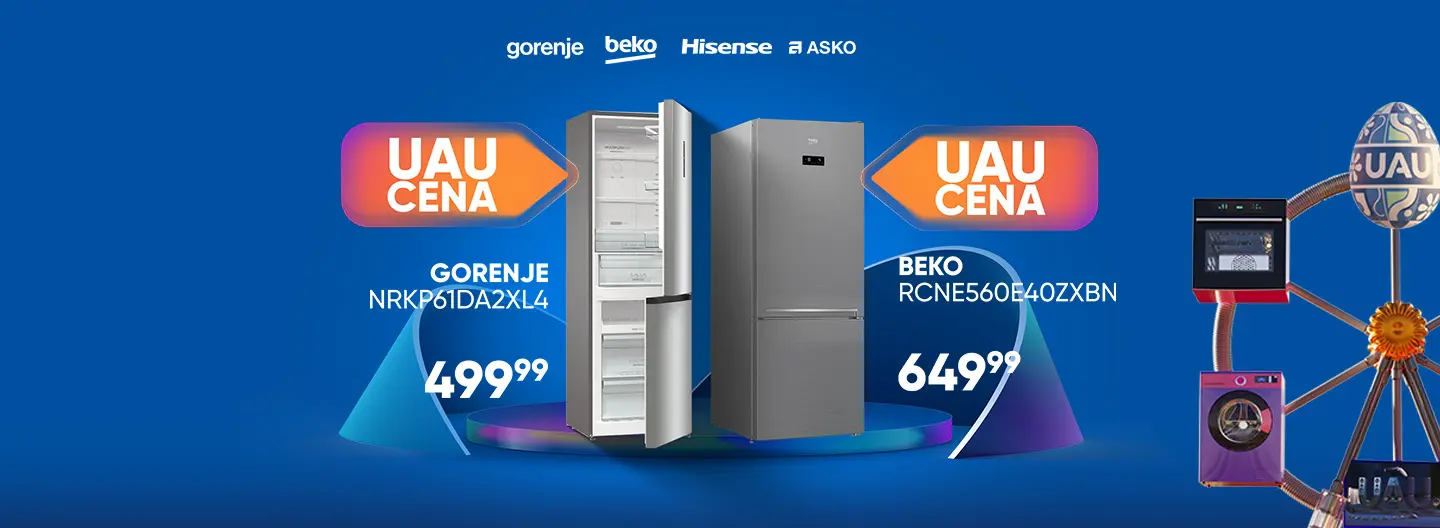 Dovolj prostora za vse praznične dobrote.