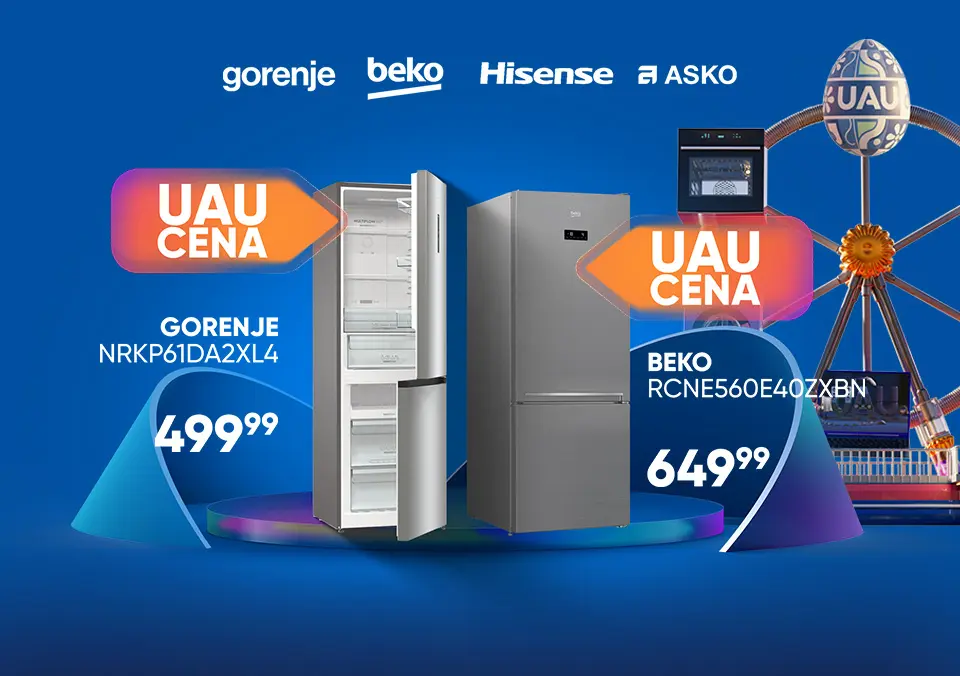 Dovolj prostora za vse praznične dobrote.