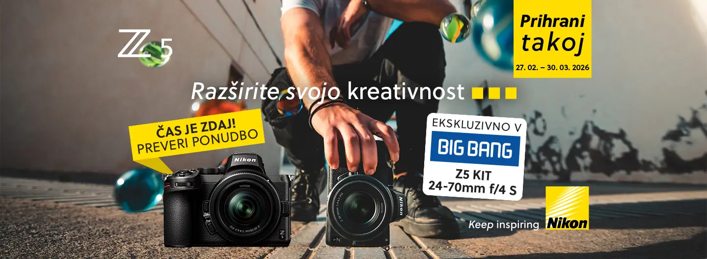 Pomladni Nikon prihranki do 500 €