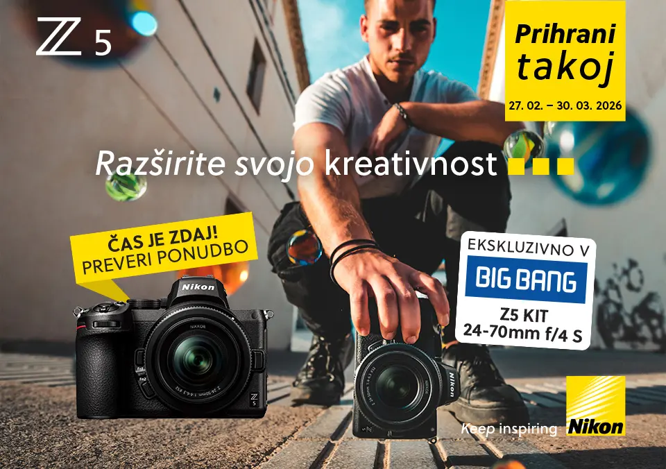 Pomladni Nikon prihranki do 500 €