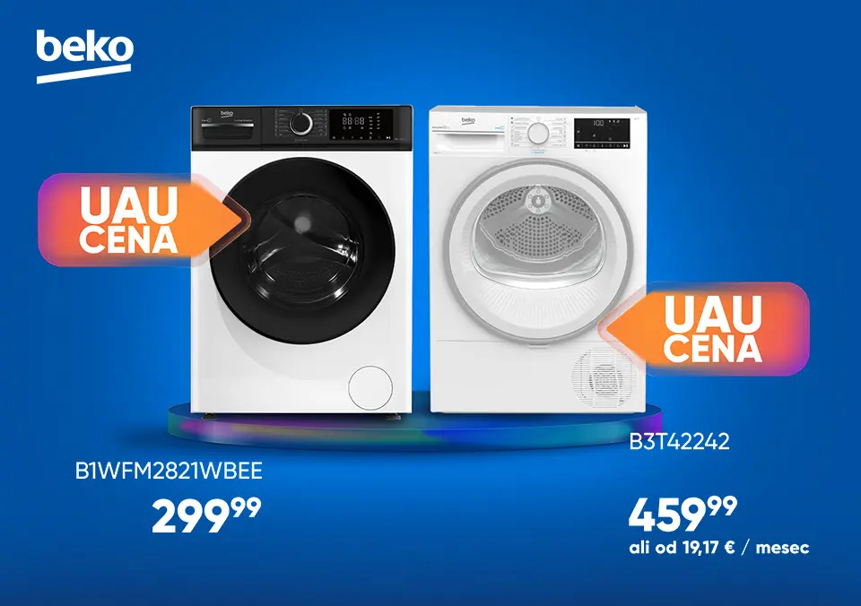 Beko bela tehnika po UAU cenah!