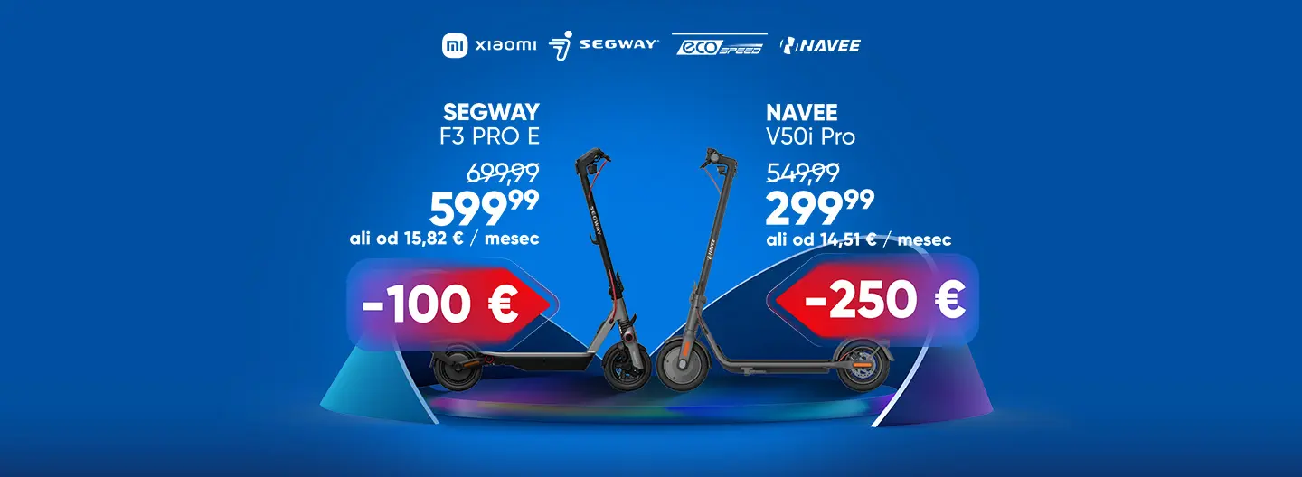 Izkoristi izjemne popuste na e-skiroje