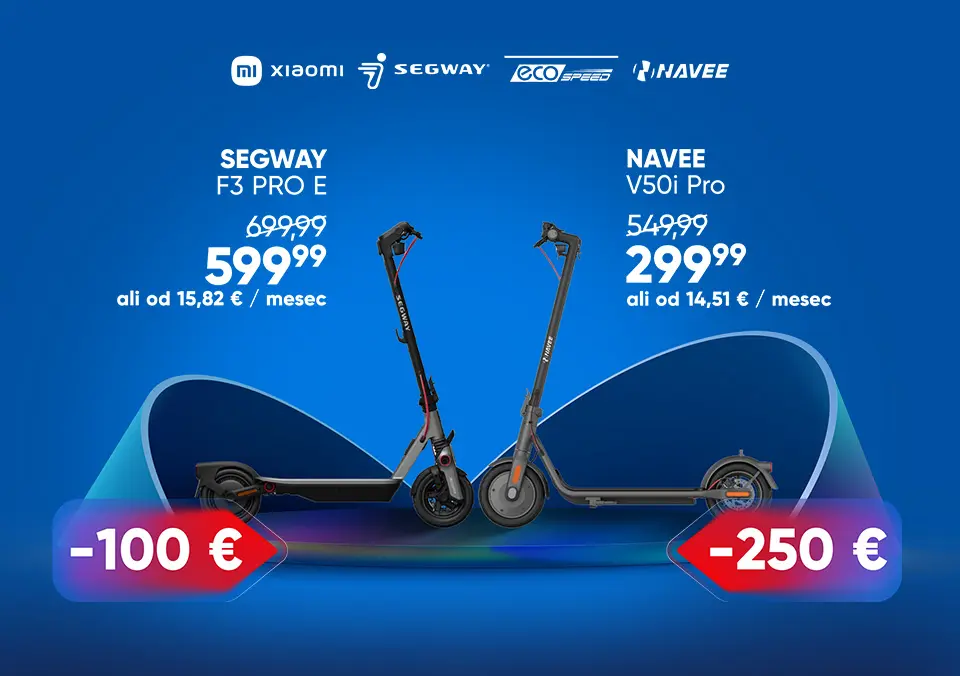 Izkoristi izjemne popuste na e-skiroje
