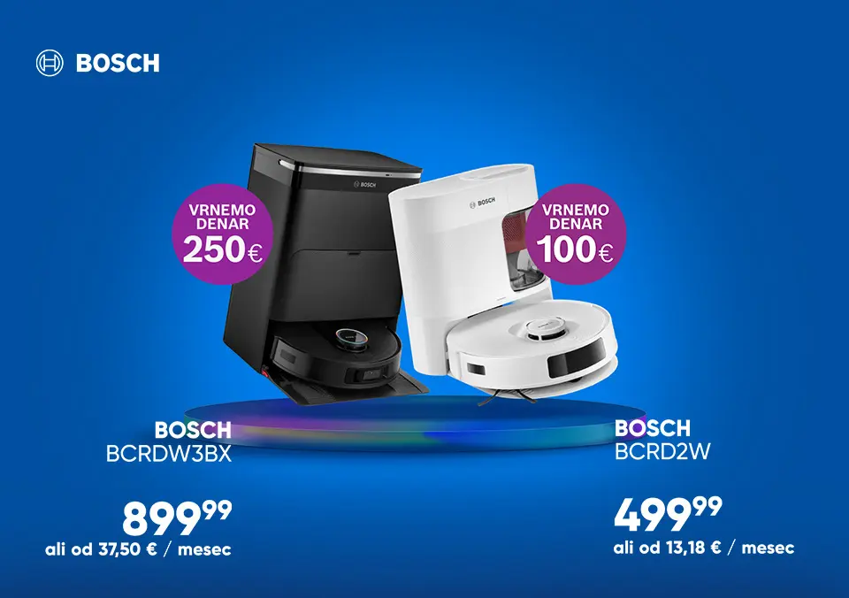 Izkoristi moč Bosch sesanja!