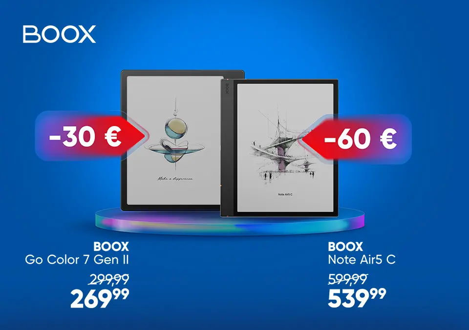 Boox bralniki v akciji