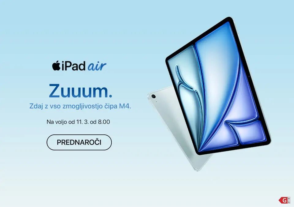 Prednaroči novi iPad Air