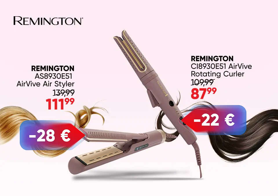 Popolna pričeska z Remington izdelki!